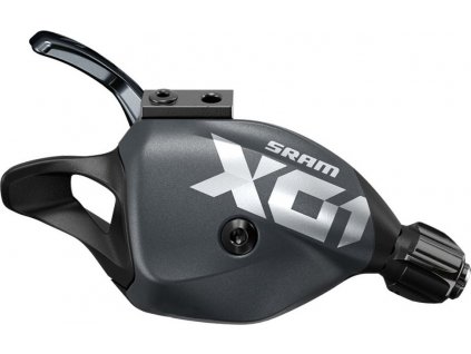 SRAM X01 Eagle trigger - řazení 12 rychl. + objímka, Lunar polar (grey)