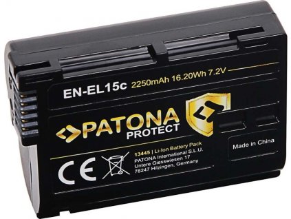PATONA baterie pro foto Nikon EN-EL15C 2250mAh Li-Ion Protect