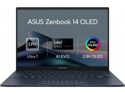 ASUS Zenbook 14 OLED UX3405MA-OLED231W Ponder Blue celokovový