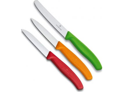 Victorinox Sada nožů na zeleninu mix barev, 3 ks