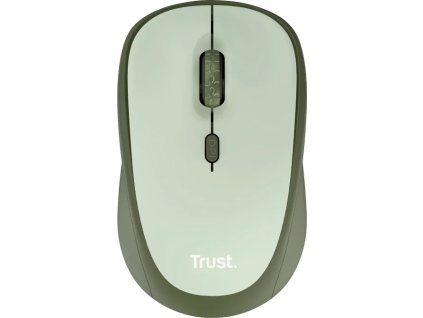 trust yvi silent wireless mouse eco zelena ien474217