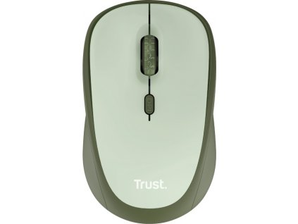 TRUST YVI+ Silent Wireless Mouse ECO, zelená
