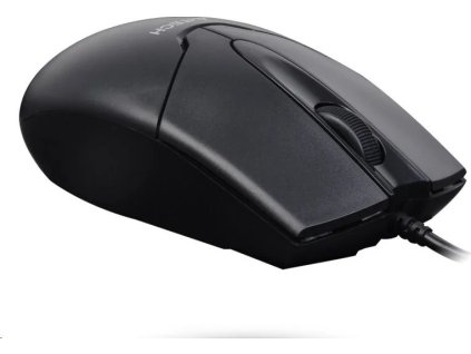A4tech OP-550NU, myš, 2click, 1 kolečko, 3 tlačítka, USB, černá