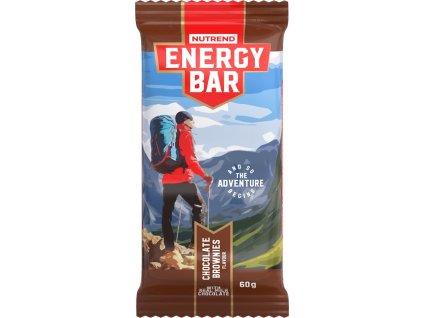 Nutrend ENERGY bar 60 g, čokoládové brownies