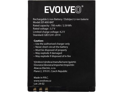 evolveo orig baterie 5000 mah pro strongphone h1 ien523369