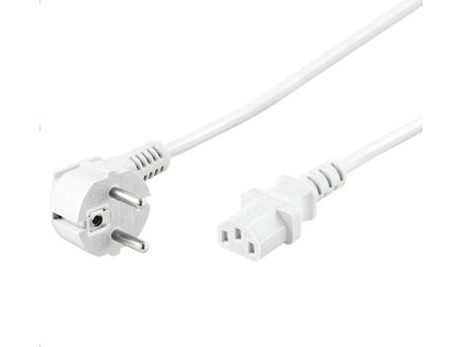 premiumcord kabel sitovy 230v k pocitaci 2m bily ien373915