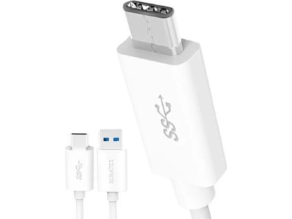 romoss kabel usb c usb 2 0 bily ien523801