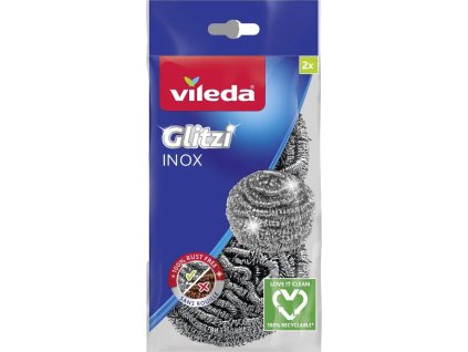 vileda 101505 dratenka glitzi inox 2 ks ien523462