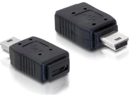 delock redukce usb mini samec na usb micro b samice 65155 ien157158