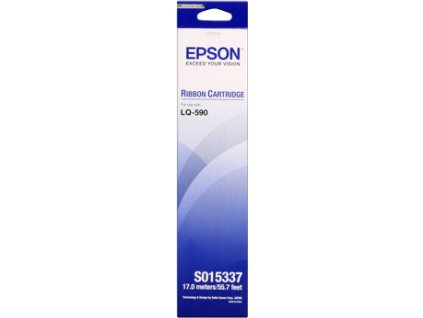 Epson barvicí páska čená S015337 pro LQ-590