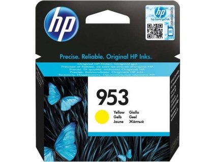hp 953 zluta inkoustova kazeta f6u14ae originalni ien245937