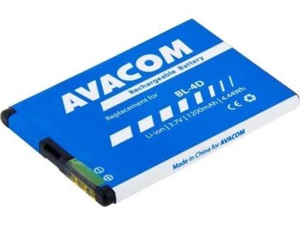 avacom baterie do mobilu nokia e7 n8 li ion 3 7v 1200mah nahrada za bl 4d ien247988
