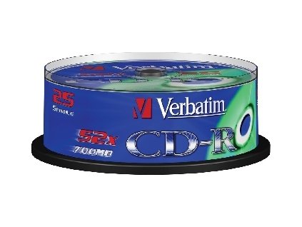 Verbatim CD-R 700MB/80MIN 52x EXTRA PROTECTION 25-SPINDL