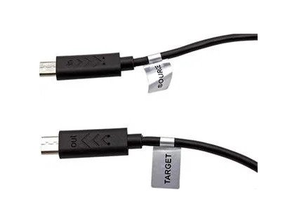 premiumcord usb 2 0 kabel na propojeni dvou chytrych telefonu microusb b m microusb b m 0 3m otg ien245747