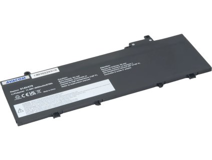 avacom lenovo thinkpad t480s li pol 11 58v 4950mah 57wh ien464269