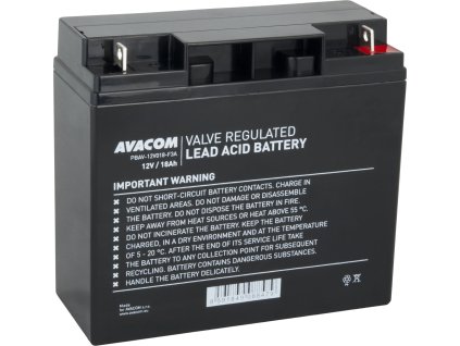 avacom baterie 12v 18ah f3 pbav 12v018 f3a ien476294