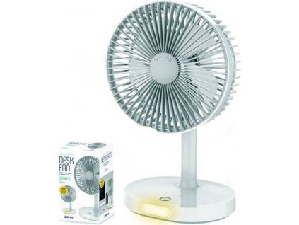 Platinet PRDF0326 stolní přenosný ventilátor nabíjecí 19cm