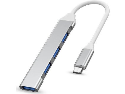 premiumcord hub usb c na usb3 2 a 3x usb2 0 a hlinikove pouzdro ien527290