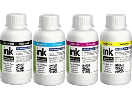 colorway alternativni inkoustova napln pro epson c13t66464a l1x0 l2x0 l355 l550 4x 200ml multipack ien486994