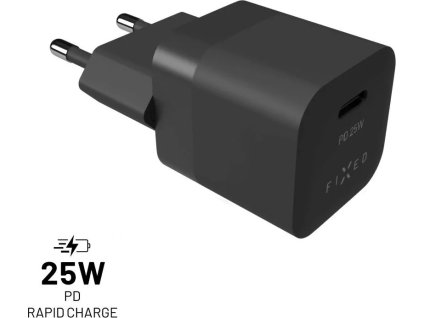 sitova nabijecka fixed mini s usb c vystupem a podporou pd 25w cerna ien447029