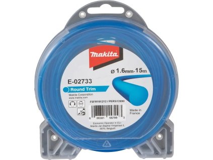 makita struna nylonova 1 65mm 15m modra kulata ien401675