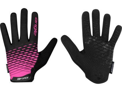 force mtb angle letni rukavice ruzovo cerne vel l ien406334