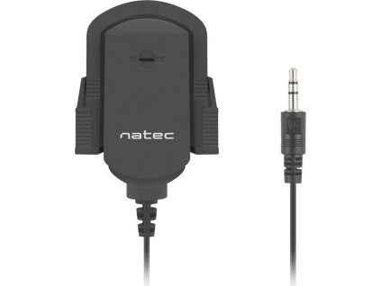 natec mikrofon fox prilepny drzak 3 5mm jack 1 8m ien412719