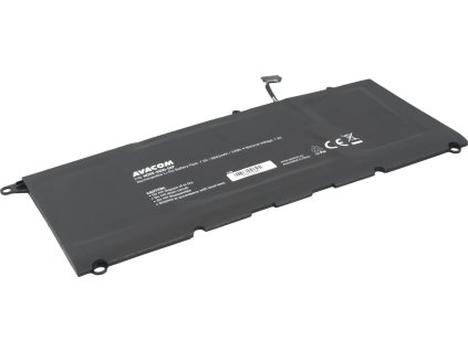 avacom pro dell xps 13 9350 li pol 7 6v 6842mah 52wh ien530765