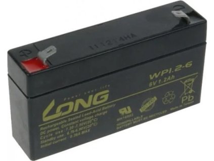 long 6v 1 2ah oloveny akumulator f1 wp1 2 6 ien187149