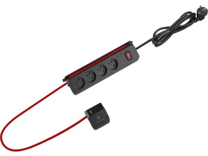 prodluzovaci zasuvka s usb viking r43s ien531124