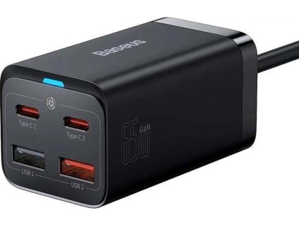 rychlonabijecka do site baseus gan3 pro 2x usb c 2x usb 65w cerna ien531880