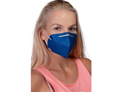 GoodMask GM2 respirátor FFP2 - 10ks tmavě modrá