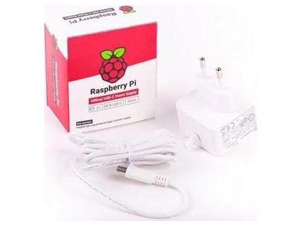 raspberry pi napajeci adapter usb c 3a pro rpi 4 bila ien330704