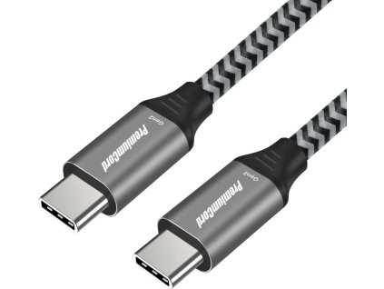 usb c kabel usb 3 2 gen 2 3a 60w 20gbit s bavlneny oplet 2m ien395353