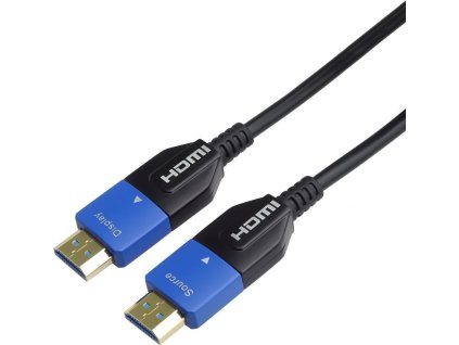 premiumcord ultra high speed hdmi 2 1 opticky kabel 8k 60hz 4k 120hz 30m zlaceny ien508278