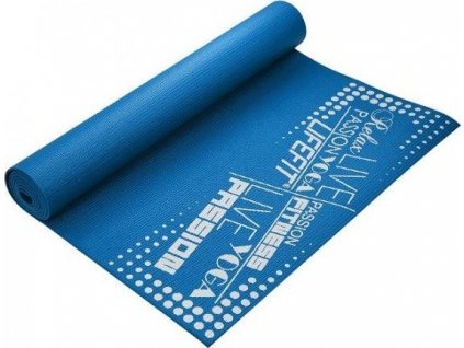 Gymnastická podložka LIFESLIMFIT, 173x58x0,4cm, modrá