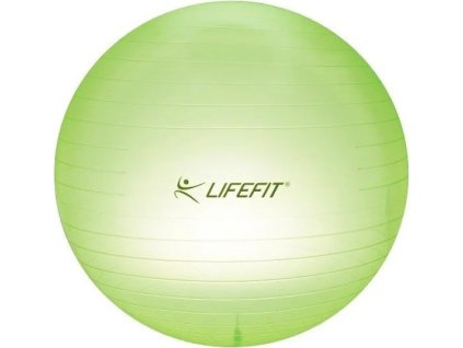 lifefit transparent 65 cm sv zeleny gymnasticky mic ien305000