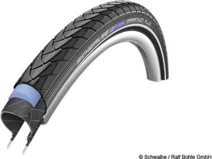 Schwalbe plášť Marathon Plus 37-622 SmartGuard černá+reflexní pruh