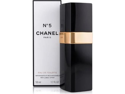 chanel n 5 edt 50 ml pro zeny plnitelny flakon ien428302
