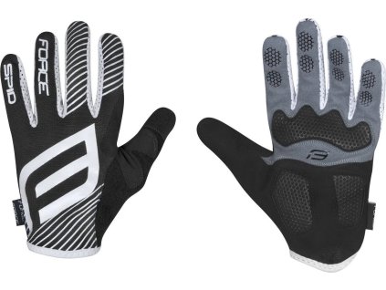 force mtb spid letni rukavice cerne vel m ien406411