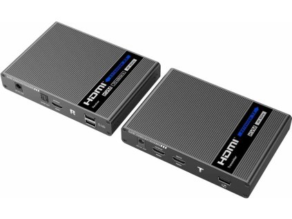 premiumcord hdmi 2 0 kvm extender ultra hd 4kx2k 60hz na 70m s prenosem usb ien402443