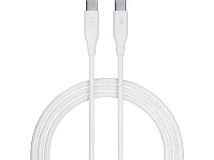 datovy kabel allity auc 02 usb c usb c 1m 100w bily ien533708