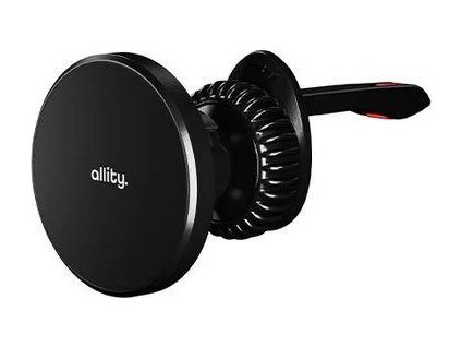 drzak do auta allity ach 300 s upevnenim do ventilacni mrizky a bezdratovym nabijenim 15w cerny ien533730