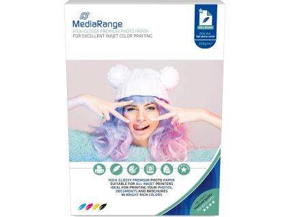 mediarange a4 100 listu 220g leskly ien392870