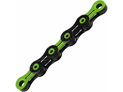 retez kmc dlc 12 zeleno cerny v krabicce 126 clanku ien399954