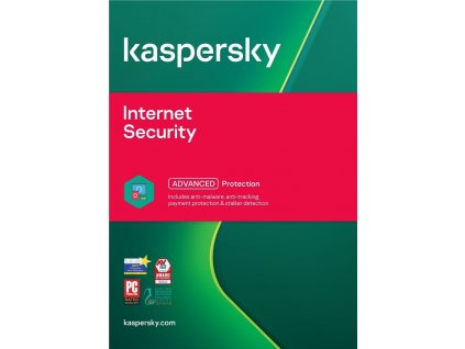 Kaspersky Internet Security, 4 lic., 1 rok, update, elektronicky