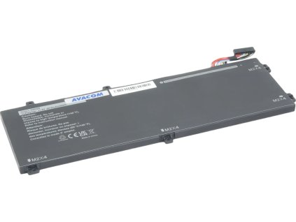 avacom dell xps 15 9560 9570 li ion 11 4v 4910mah 56wh ien452238