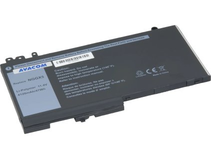 avacom dell latitude e5270 e5570 li pol 11 4v 4120mah 47wh ien452241