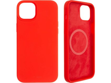 zadni kryt fixed magflow s podporou magsafe pro apple iphone 14 plus cerveny ien442376