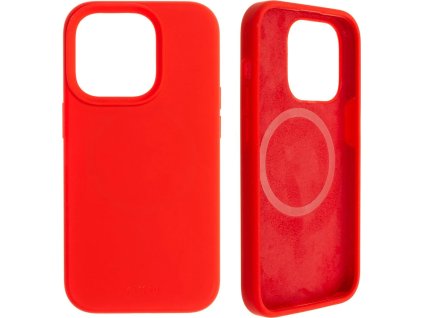 zadni kryt fixed magflow s podporou magsafe pro apple iphone 14 pro cerveny ien442384